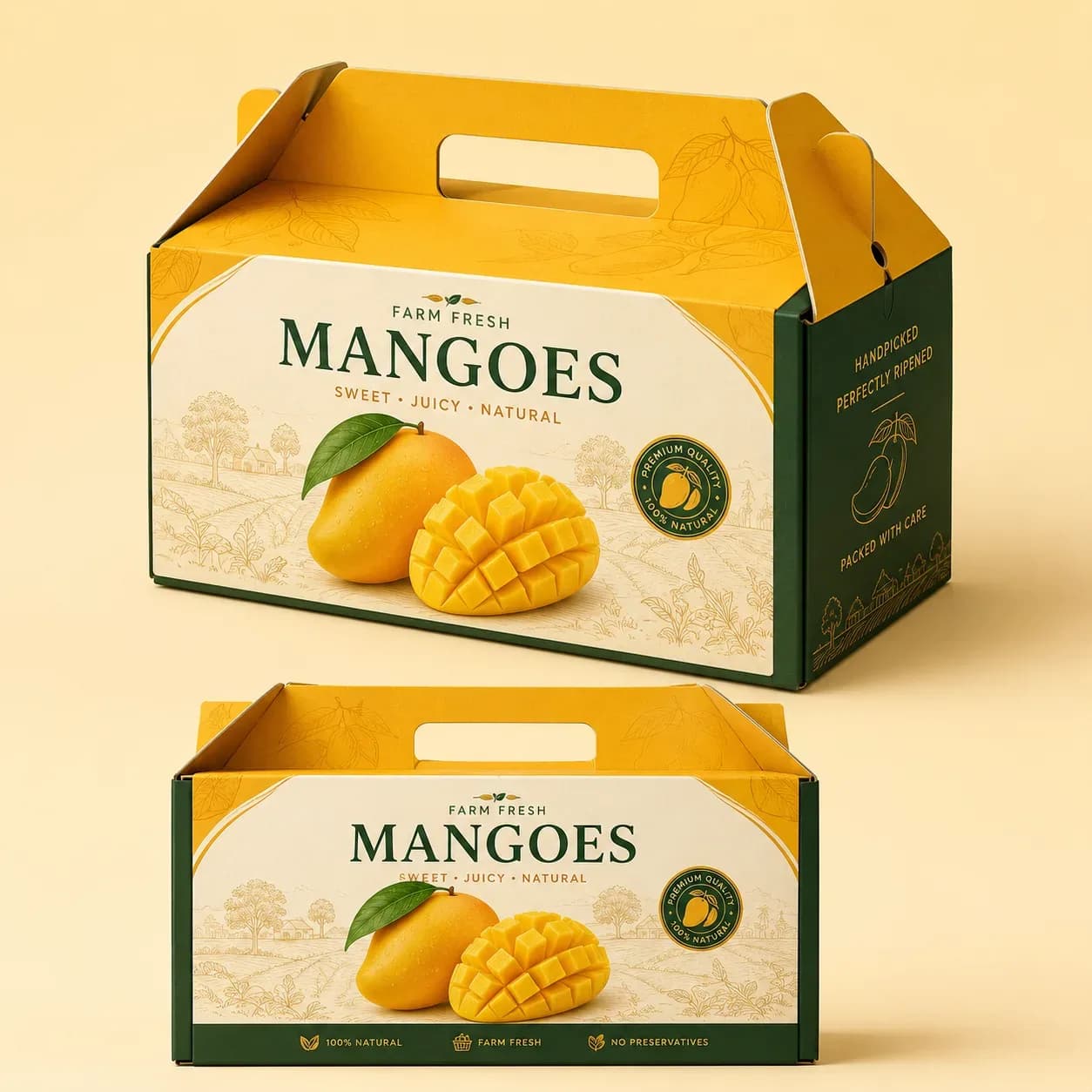 Mango Packaging Box